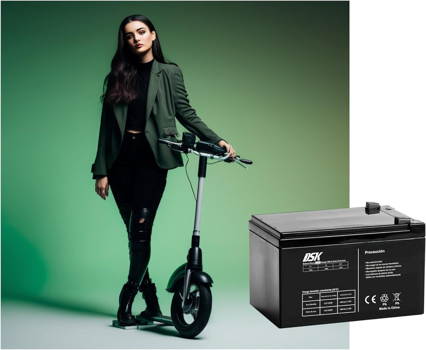 - 6V 1,3Ah Blei-Säure-Akku, Ideal Für Alarmanlagen, USV, Kommunikationssysteme, Sicherheitssysteme Und Elektrisches Kinderspielzeug. Wiederaufladbarer Akku, Schwarz, 10318