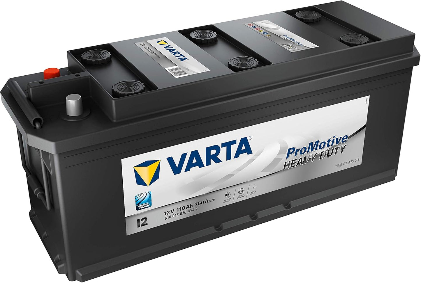 Varta Promotive Black I2-12 V / 110 Ah - 760 A/EN SHD RF Nutzfahrzeugbatterie