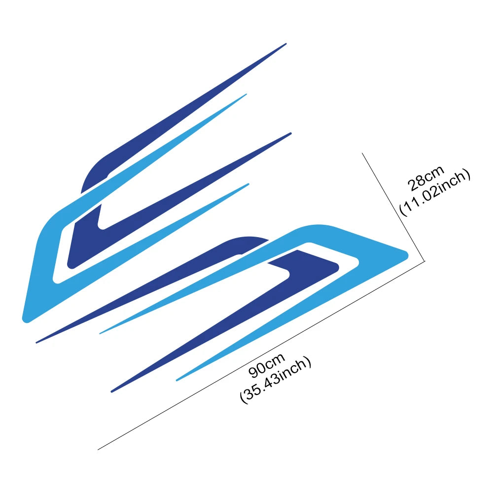 2Pcs Truck Body Decals for Volvo FH XL FH16 Aero Globetrotter HGV Heavy Large Truck Vinyl Car Stickers Auto Tuning Accessories