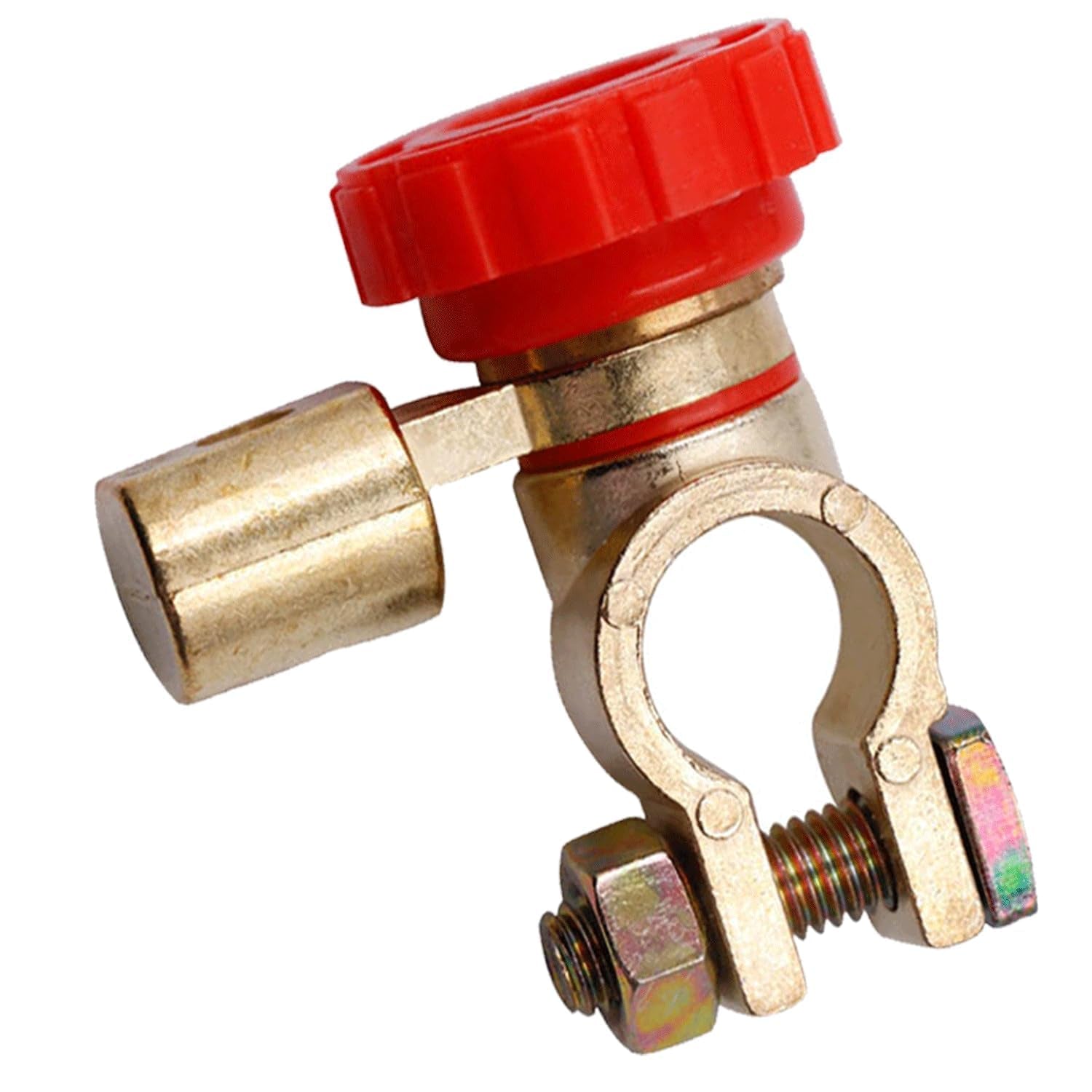 Auto Trennschalter,Batterie Trennschalter 12V/24V,Autobatterie Batterieklemme Schalter,Auto Stromunterbrecher,Autobatterie Schalter,Autobatterie Master Isolator,Hauptstromschalter Für Auto Truck Boot