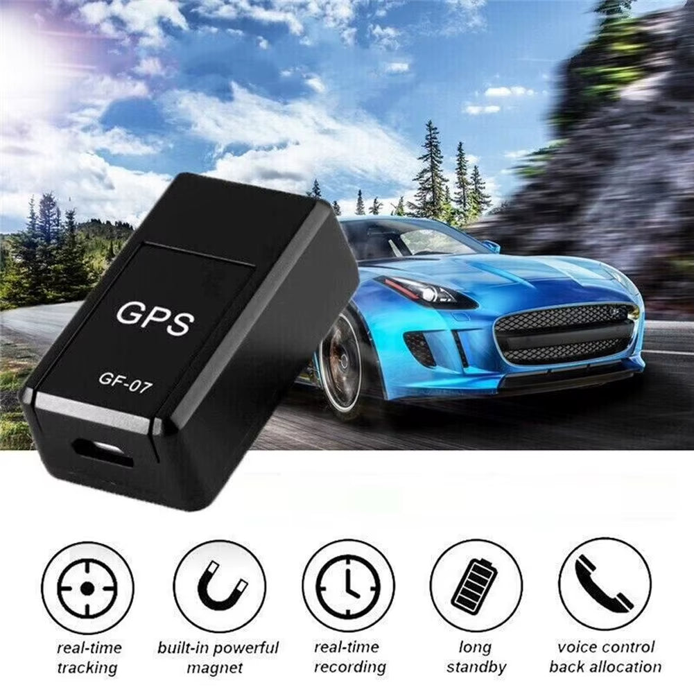 1-20Pcs Mini GPS Car Tracker Real Time Tracking GF 07 anti Theft anti Lost Locator Strong Magnetic Mount SIM Message Positioner