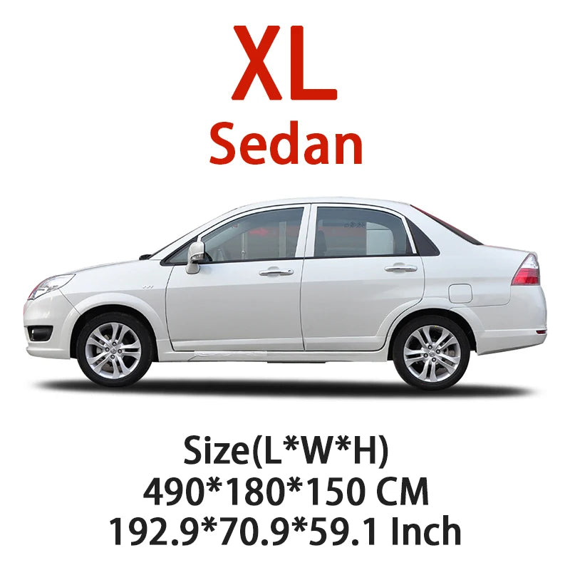 Car Cover Waterproof Dustproof UV Protective Covers Audi A1 A3 A4 A5 A6 A7 Q2 Q3 Q5 Q7 S3 S6 B6 B7 B8 C6 8P 8V 8L R8 TT RS TTS