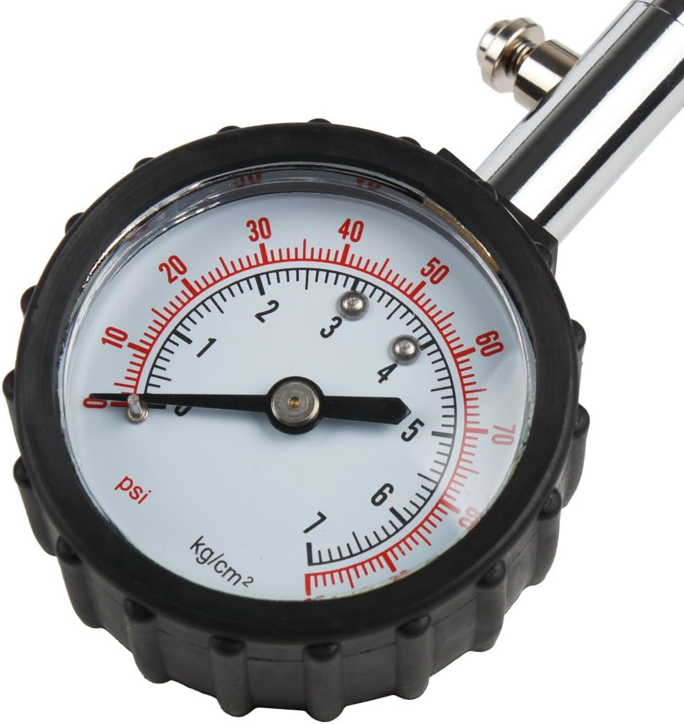 Andux Zone Reifen Luftdruckmesser Messgerät Tester 0-100 PSI TYB-01