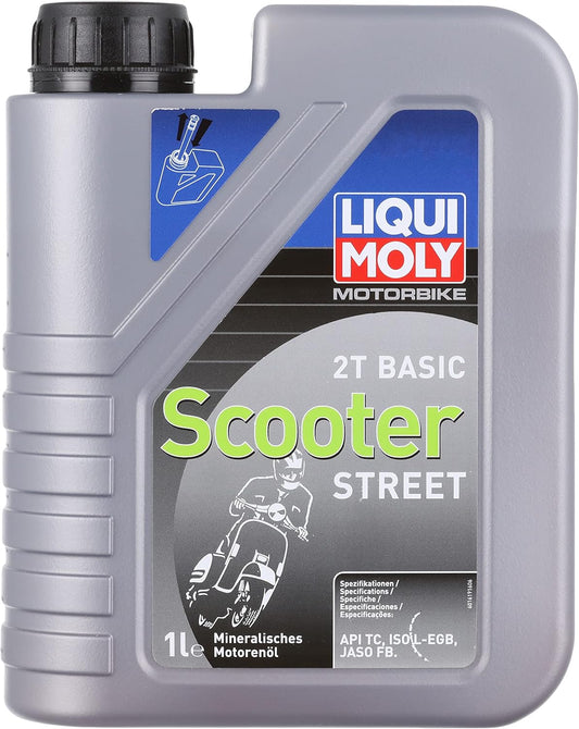 LIQUI MOLY Motorbike 2T Basic Scooter | 1 L | Motorrad 2-Takt-Öl | Art.-Nr.: 1619