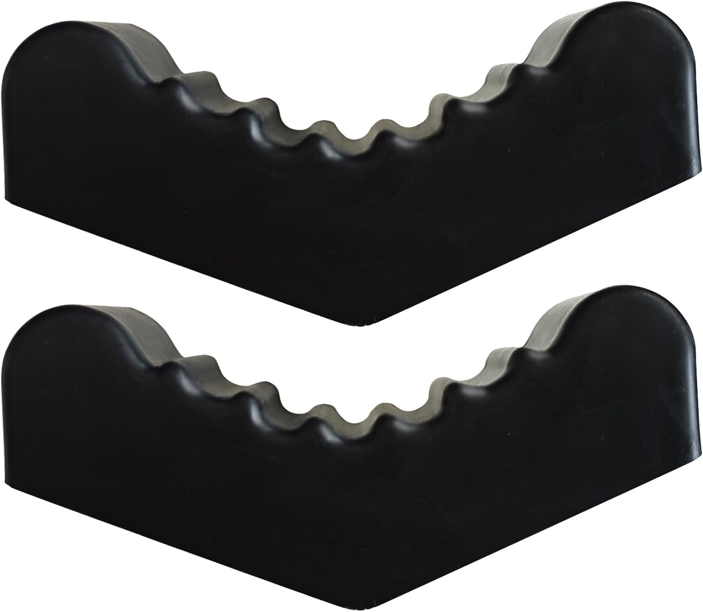 2 Stück Unterstellböcke Wagenheber Gummiauflage Gummipuffer Gummiblock Abstellböcke Für 3Ton Schützt Auto SUV Pkw LKW Vor Kratzern