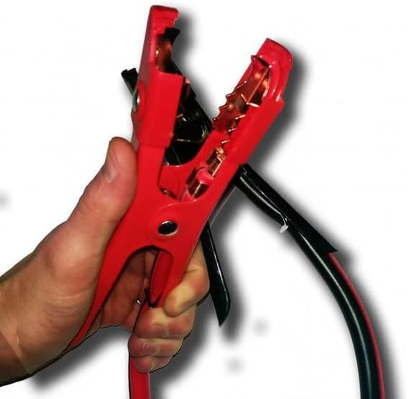 Kompatibel Mit Hyosung Maxi Scooter Z3 EXCEED 125 Starterkabeln Batterie 500.00 AMP Mit Isolierten Abs-Zangen Stoßfest Und Rutschfest Für Einen Sicheren Halt Von Bis Zu 9,5 L Zylinder
