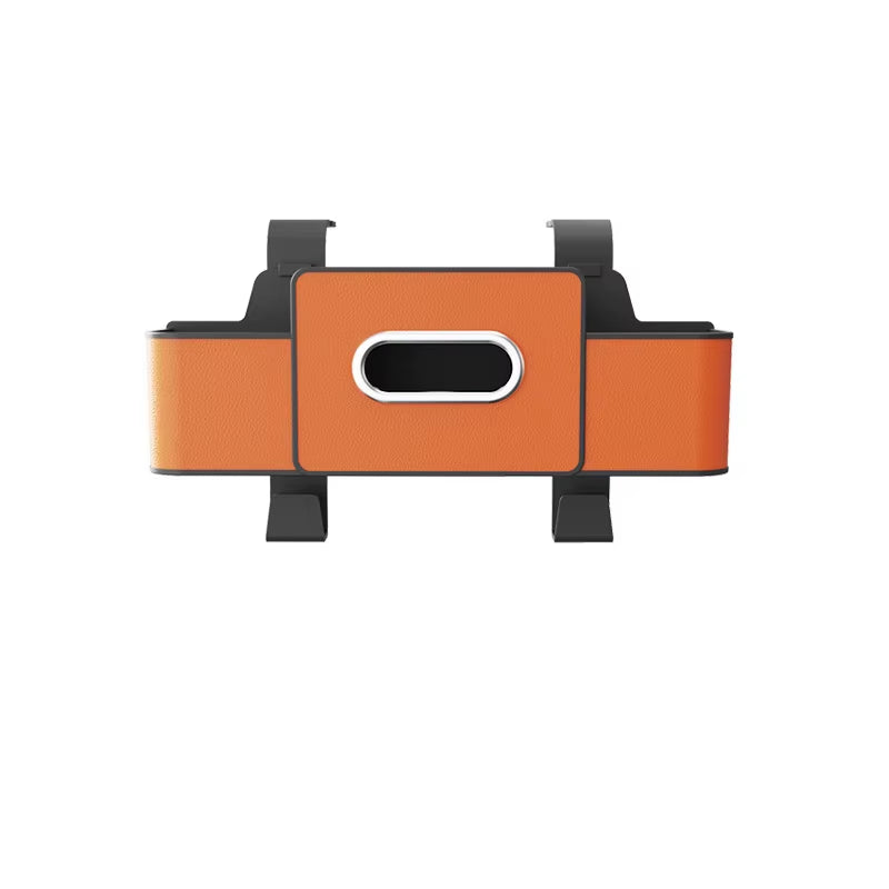 Car Backseat Organizer Multifunction Leather Interior Storage Bag Hanging Seat Back Tissue Water Cup Holder Auto Accessories