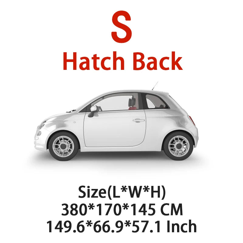 Car Cover Waterproof Dustproof UV Protective Covers Audi A1 A3 A4 A5 A6 A7 Q2 Q3 Q5 Q7 S3 S6 B6 B7 B8 C6 8P 8V 8L R8 TT RS TTS