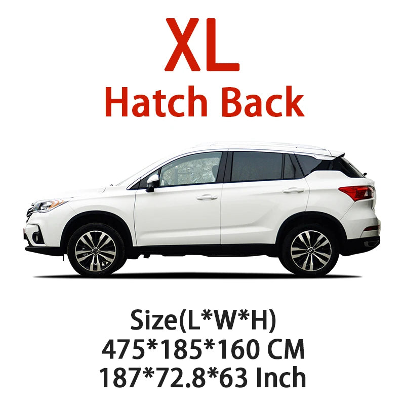 Car Cover Waterproof Dustproof UV Protective Covers Audi A1 A3 A4 A5 A6 A7 Q2 Q3 Q5 Q7 S3 S6 B6 B7 B8 C6 8P 8V 8L R8 TT RS TTS