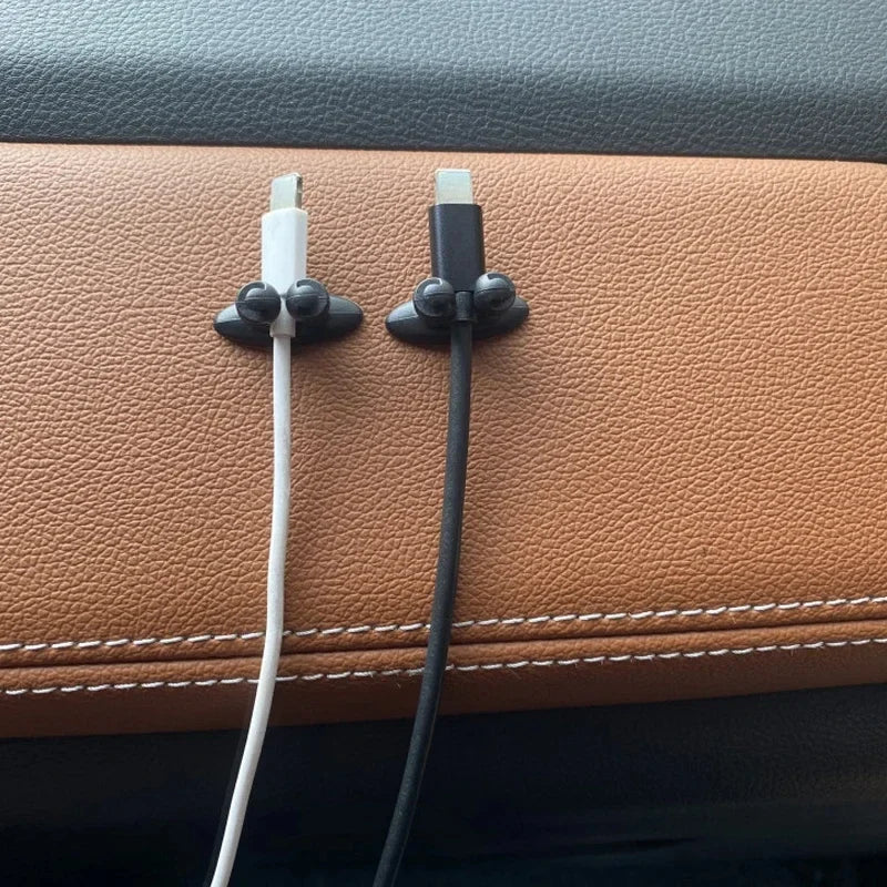 Truck Car Dashboard Mobile Phone Cable Manager Charger Cable Line Organizer Clasp Clamp Auto Interior Accessories Car Decoration