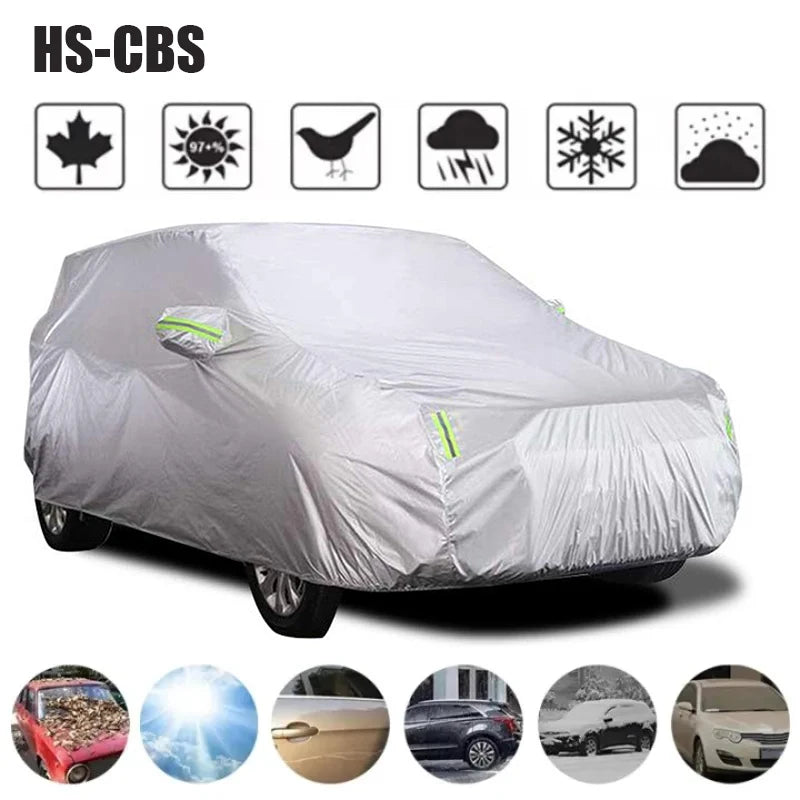 Car Cover Waterproof Dustproof UV Protective Covers Audi A1 A3 A4 A5 A6 A7 Q2 Q3 Q5 Q7 S3 S6 B6 B7 B8 C6 8P 8V 8L R8 TT RS TTS