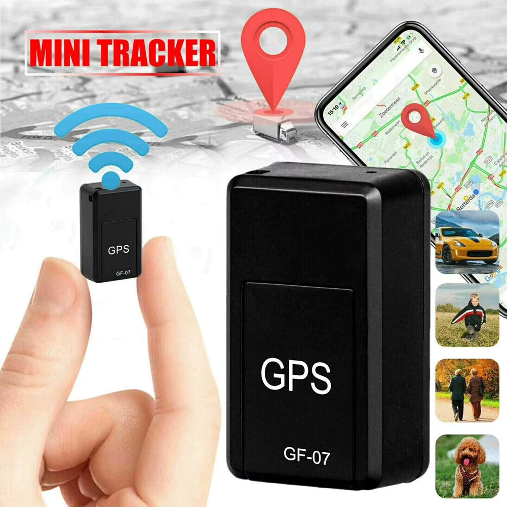1-20Pcs Mini GPS Car Tracker Real Time Tracking GF 07 anti Theft anti Lost Locator Strong Magnetic Mount SIM Message Positioner