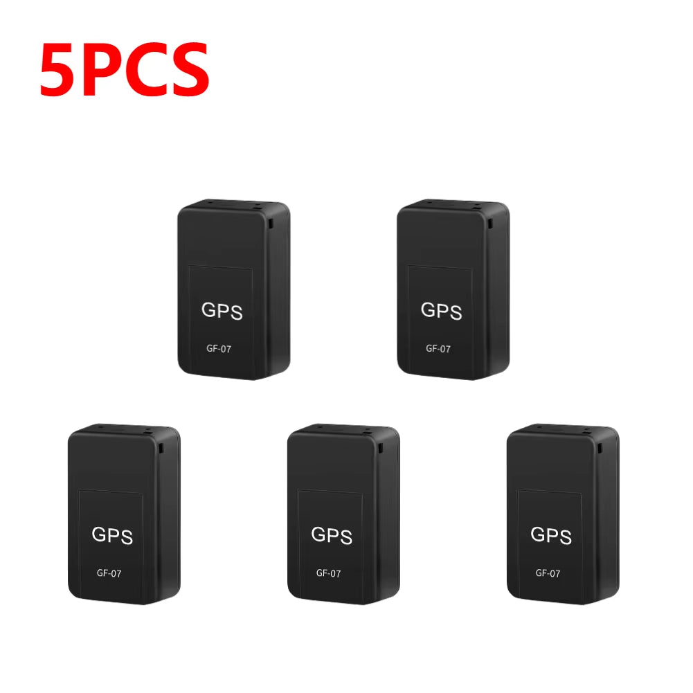 1-20Pcs Mini GPS Car Tracker Real Time Tracking GF 07 anti Theft anti Lost Locator Strong Magnetic Mount SIM Message Positioner