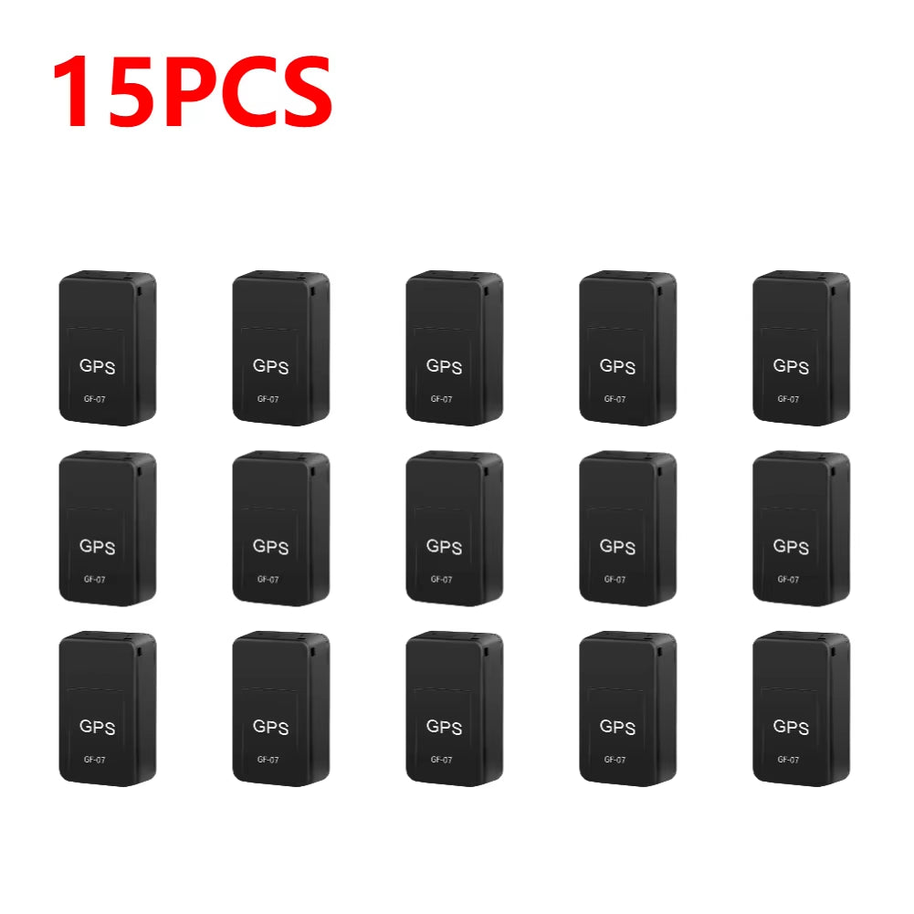 1-20Pcs Mini GPS Car Tracker Real Time Tracking GF 07 anti Theft anti Lost Locator Strong Magnetic Mount SIM Message Positioner