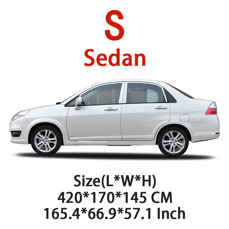 Car Cover Waterproof Dustproof UV Protective Covers Audi A1 A3 A4 A5 A6 A7 Q2 Q3 Q5 Q7 S3 S6 B6 B7 B8 C6 8P 8V 8L R8 TT RS TTS