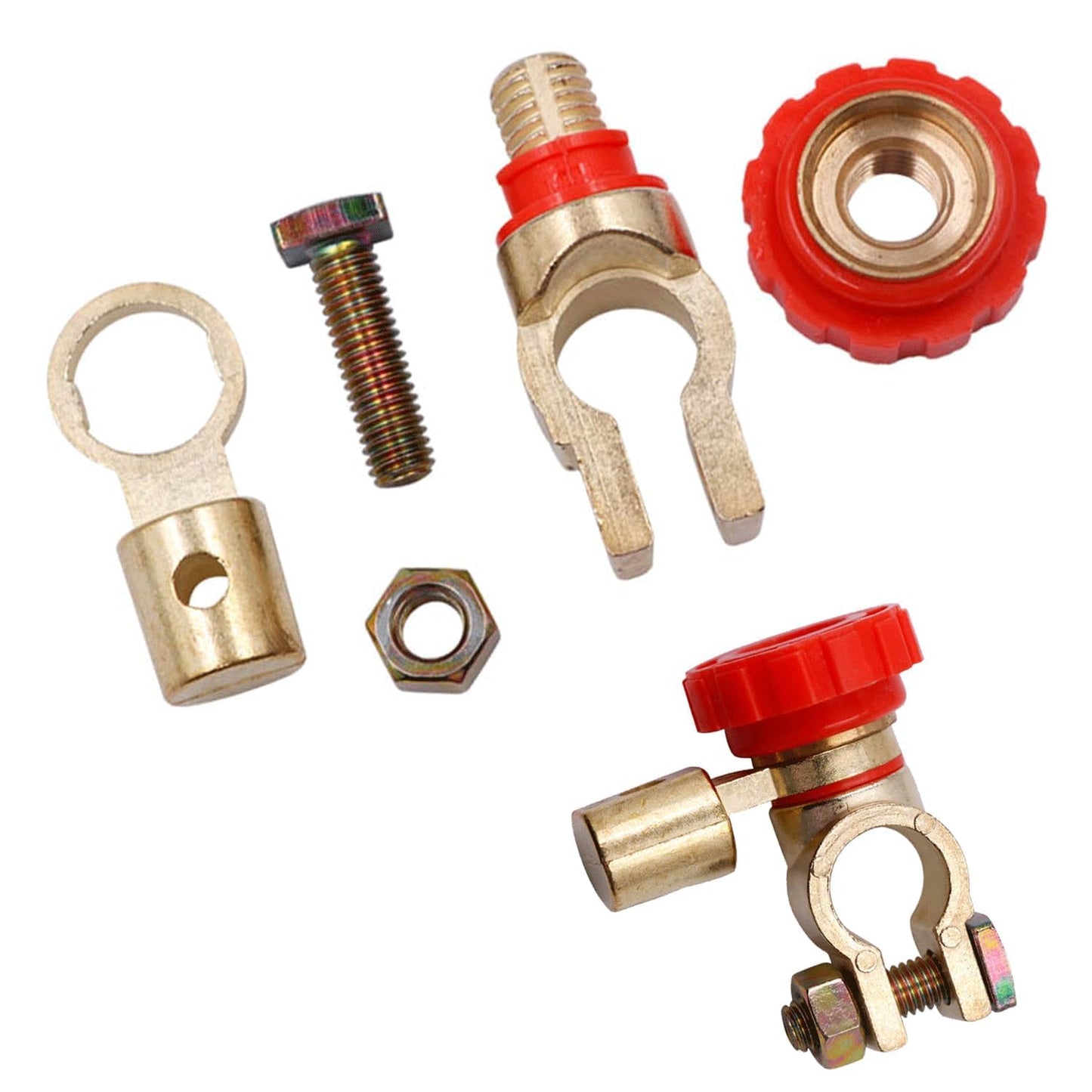 Auto Trennschalter,Batterie Trennschalter 12V/24V,Autobatterie Batterieklemme Schalter,Auto Stromunterbrecher,Autobatterie Schalter,Autobatterie Master Isolator,Hauptstromschalter Für Auto Truck Boot