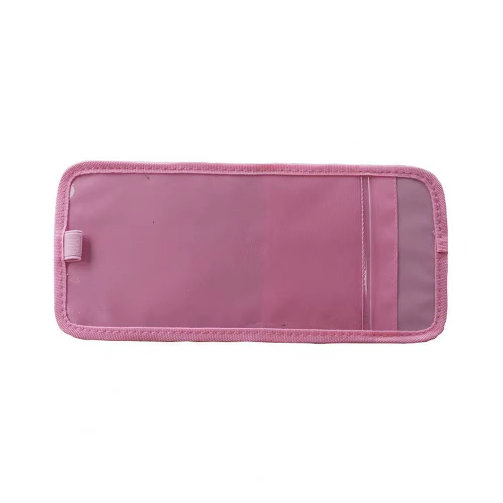 Handicap Placard Holder Disabled Parking Permit Sign Protector Universal Car Visor Auto Card Clip with Pen Holder Car Accessory