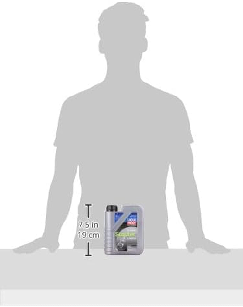 LIQUI MOLY Motorbike 2T Basic Scooter | 1 L | Motorrad 2-Takt-Öl | Art.-Nr.: 1619