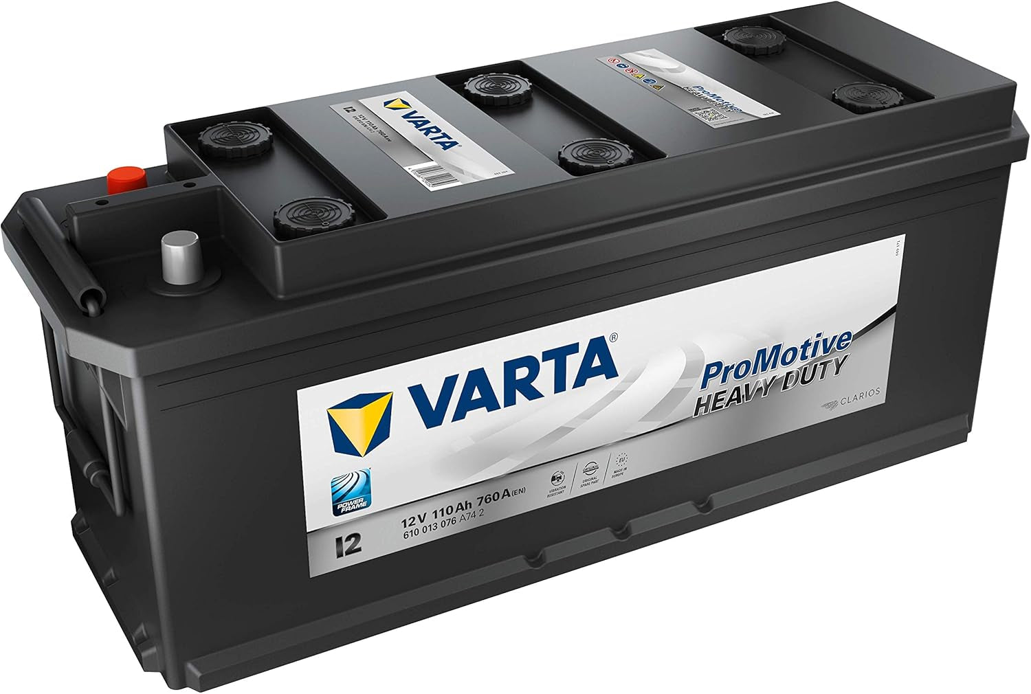 Varta Promotive Black I2-12 V / 110 Ah - 760 A/EN SHD RF Nutzfahrzeugbatterie