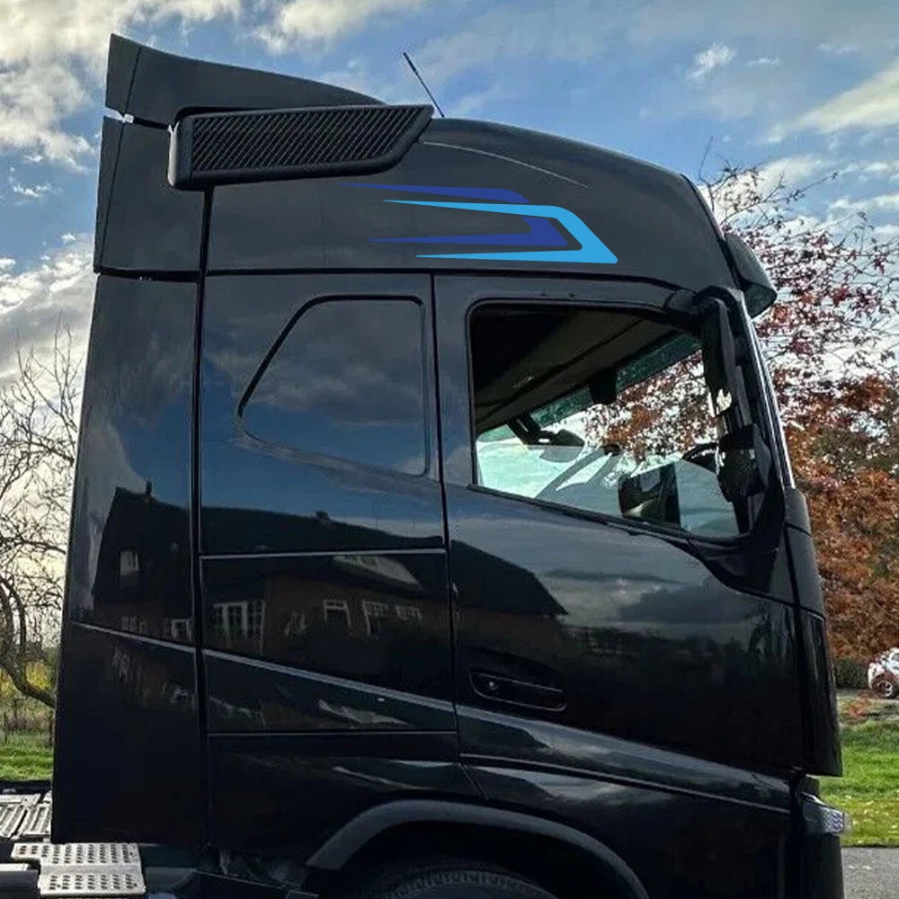 2Pcs Truck Body Decals for Volvo FH XL FH16 Aero Globetrotter HGV Heavy Large Truck Vinyl Car Stickers Auto Tuning Accessories