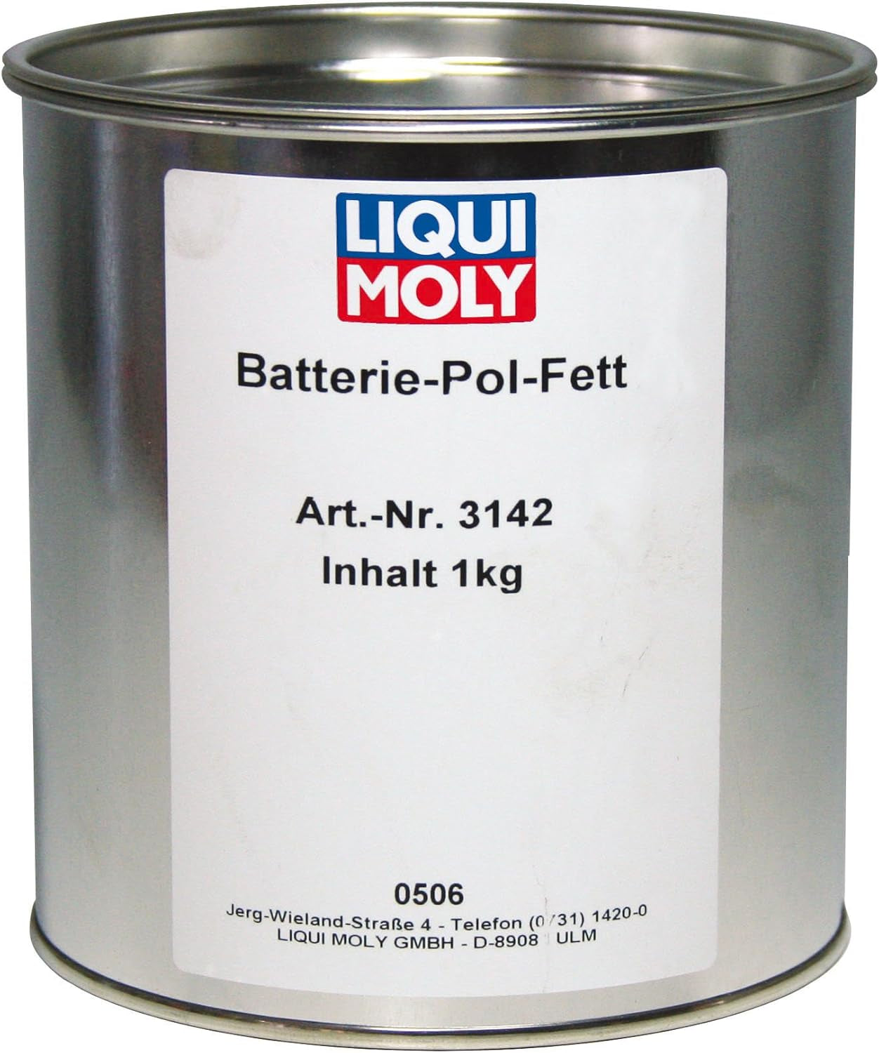 LIQUI MOLY Batterie-Pol-Fett | 1 Kg | Calcium Fett | Schmierfett | Art.-Nr.: 3142