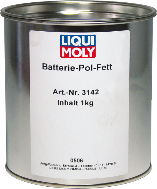 LIQUI MOLY Batterie-Pol-Fett | 1 Kg | Calcium Fett | Schmierfett | Art.-Nr.: 3142