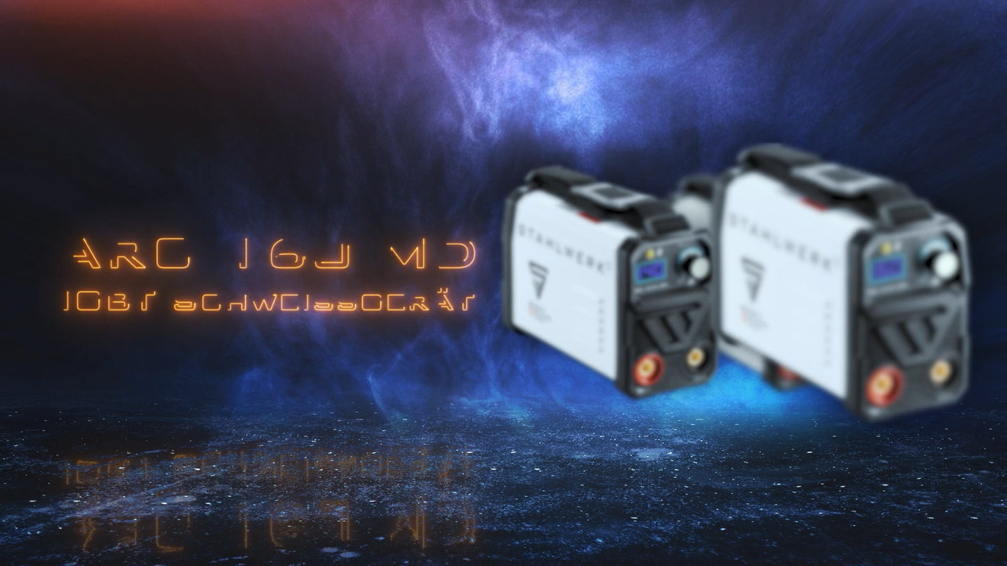 Schweißgerät STAHLWERK ARC 200 MD IGBT MMA E Hand Inverter Single-Board 200 A