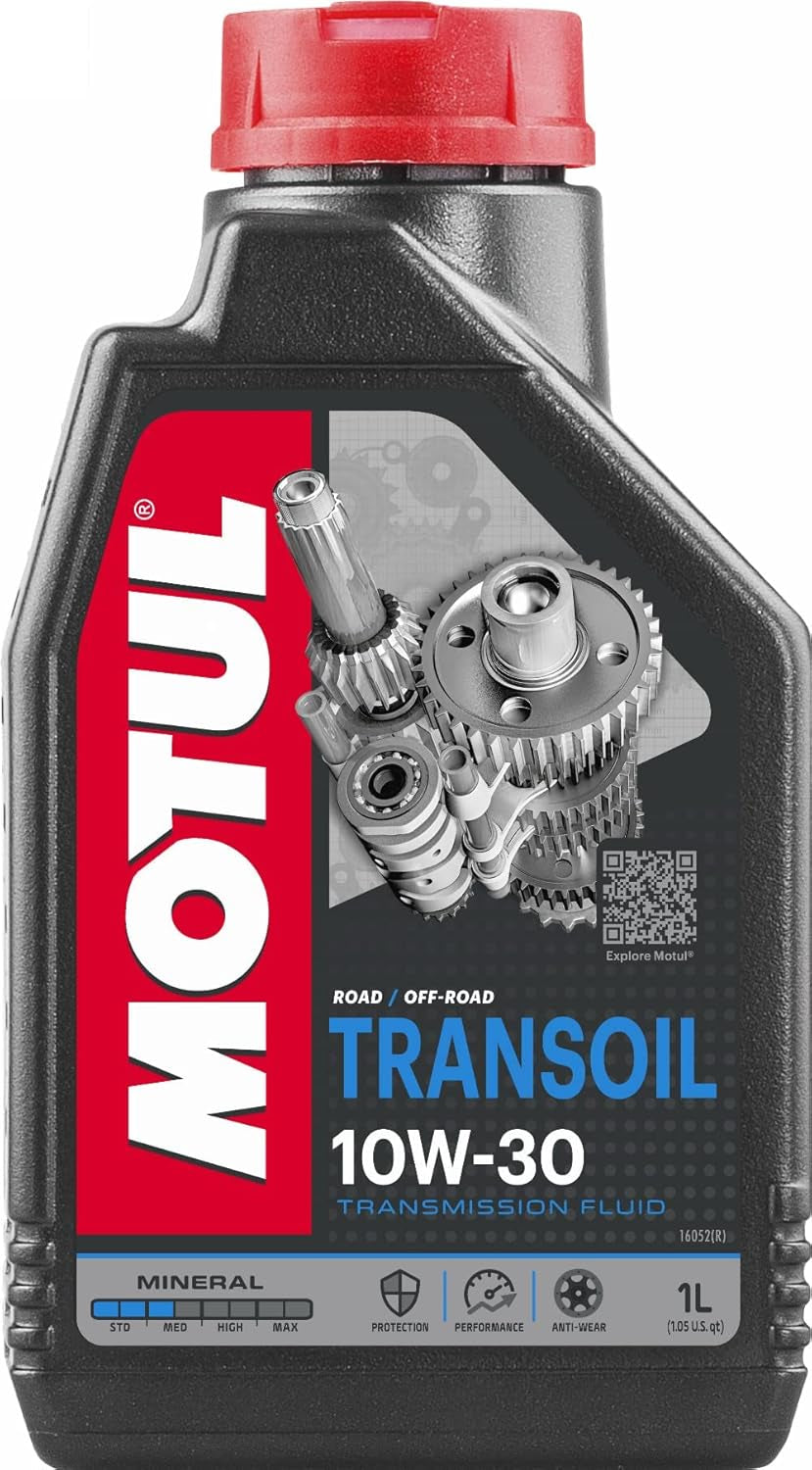 Motul 105894 Transoil, 10 W-30, 1 L, Brown, 221X117X63.5