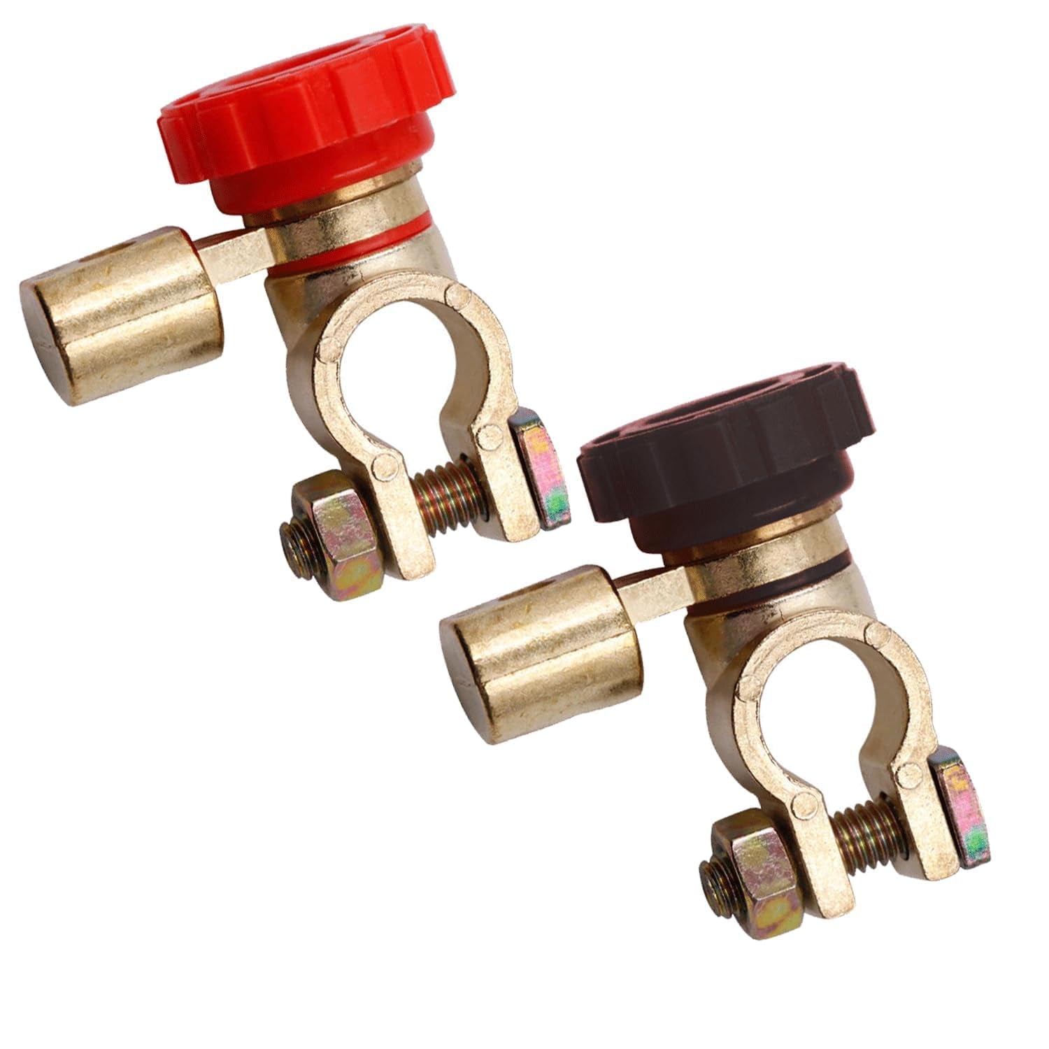 Auto Trennschalter,Batterie Trennschalter 12V/24V,Autobatterie Batterieklemme Schalter,Auto Stromunterbrecher,Autobatterie Schalter,Autobatterie Master Isolator,Hauptstromschalter Für Auto Truck Boot