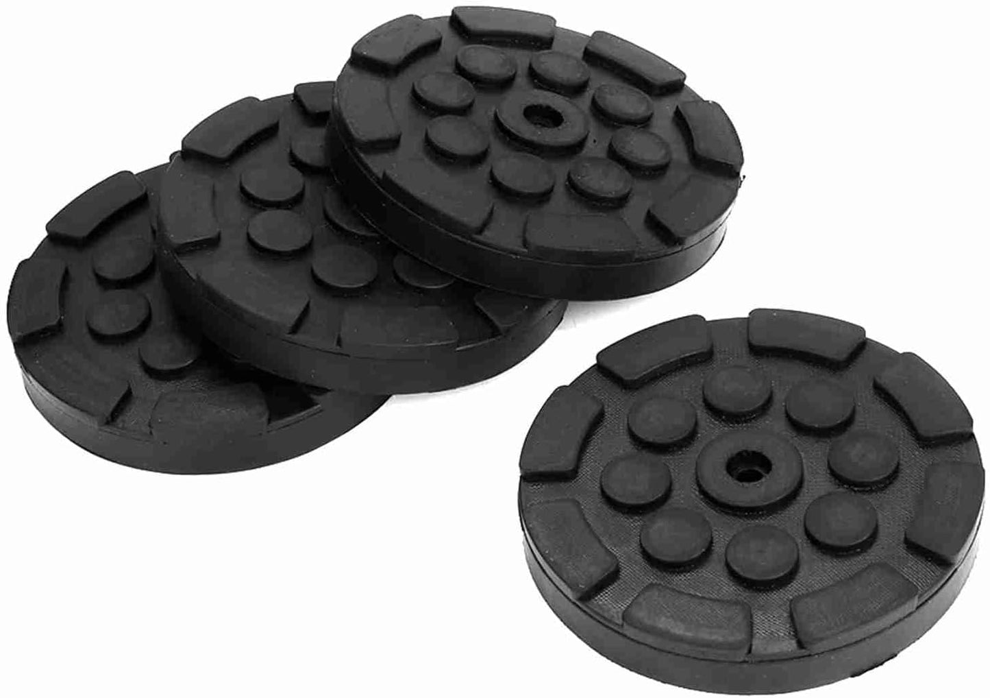 4 Stück Auto-Wagenheber-Hebepolster, Runde Gummi-Armpolster Für Auto-Wagenheber, Gewichtheber-Zubehör