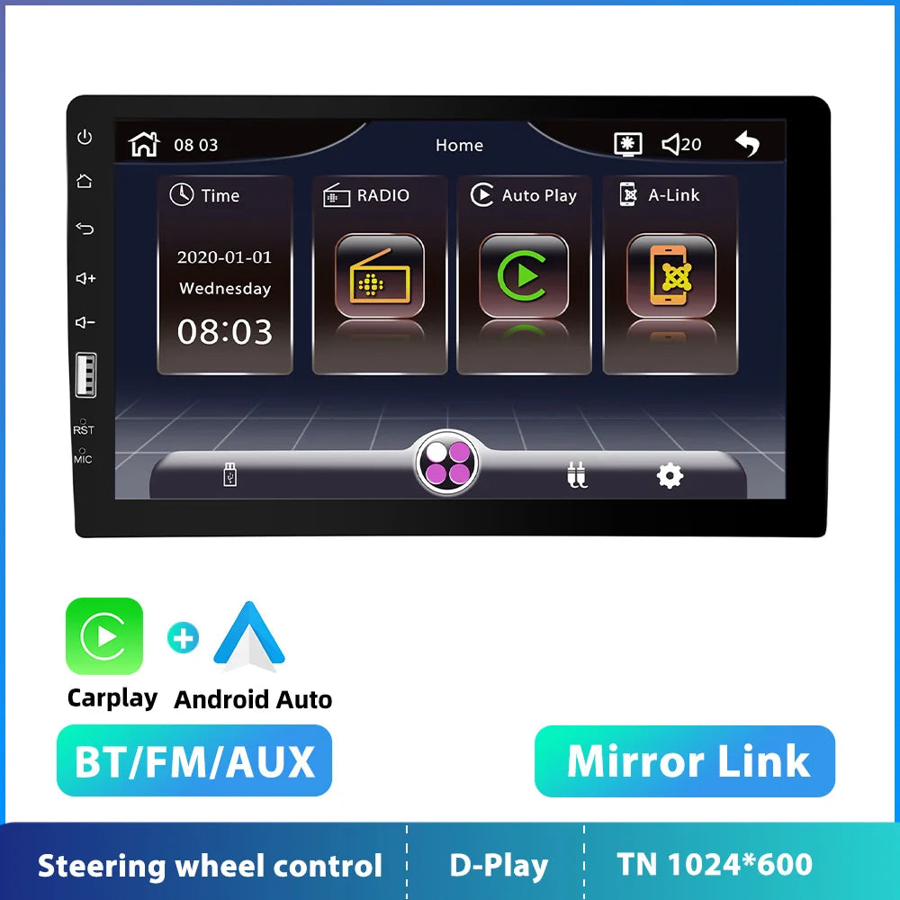 1 Din Car Radio HD Autoradio Multimedia Player Touch Screen Car Stereo MP5 FM Bluetooth USB Camera Car 1 Din Player